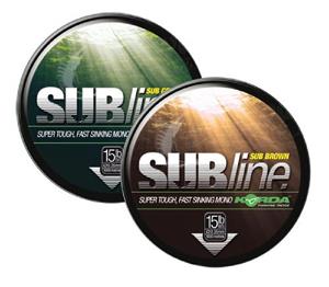 Korda Subline - Nylon Vislijn - Brown - 10lb - 0.30mm - 1000m