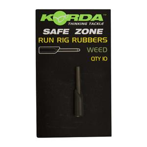 Korda Run Rig Rubber - Weedy Green