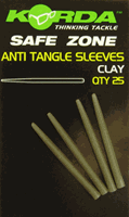 Anti Tangle Hooklink Sleeves - Clay