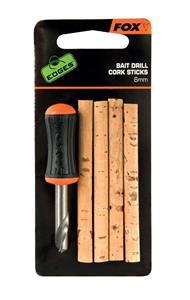 Edges Nut Drill and Cork Sticks - 6mm - 4 stuks