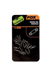 Fox Edges Micro Rig Swivels - 20st