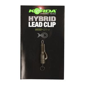 Korda Hybrid Lead Clips - Weed