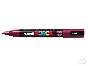 Uni-Ball Paint Marker op waterbasis Posca PC-5M wijnrood