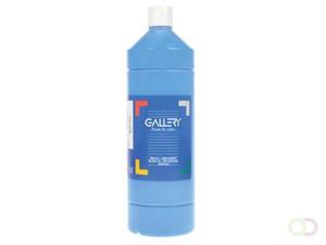 Gallery plakkaatverf, flacon van 1 l, blauw