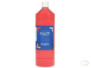 Gallery plakkaatverf, flacon van 1 l, donkerrood