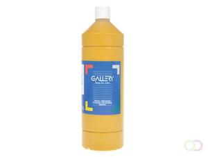 Gallery plakkaatverf, flacon van 1 l, oker