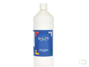 Gallery plakkaatverf, flacon van 1 l, wit