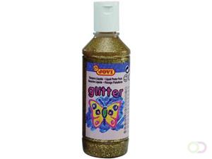 Jovi Plakkaatverf Glitter flacon van 250 ml, goud