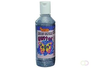 Jovi Plakkaatverf Glitter flacon van 250 ml, zilver