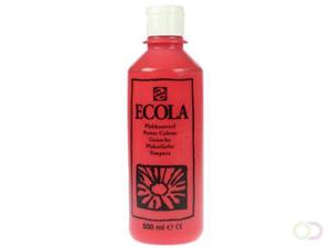 Talens Ecola plakkaatverf flacon van 500 ml, scharlaken