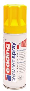 Edding permanent spray 5200, 200 ml, verkeersgeel mat