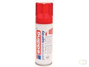 Edding permanent spray 5200, 200 ml, verkeersrood glanzend