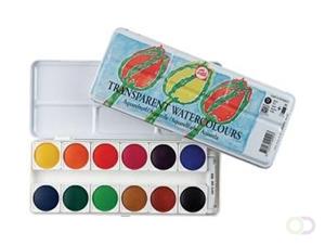 Talens Aquarelverf Set 31Mp 12 Plast.