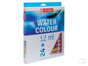 Talens Art Creation aquarelverf tube van 12 ml, set van 24 tubes in geassorteerde kleuren