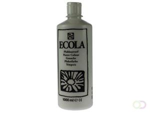 Talens Ecola plakkaatverf flacon van 1000 ml, wit