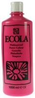 Talens Ecola plakkaatverf flacon van 1000 ml, tyrisch roze (magenta)