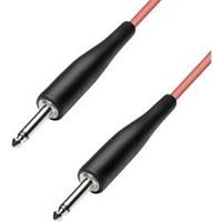 Paccs HIC23RE090SD Instrumenten Kabel [1x Jackplug male 6.3 mm - 1x Jackplug male 6.3 mm] 9.00 m Rood