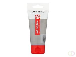 Talens Art Creation acrylverf tube van 75 ml, neutraalgrijs