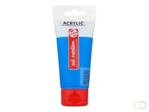 Talens Art Creation acrylverf tube van 75 ml, primaircyaan