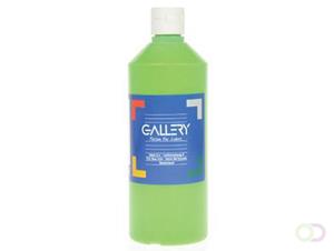 Gallery plakkaatverf, flacon van 500 ml, lichtgroen