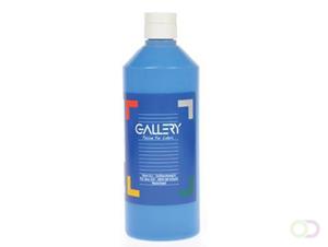 Gallery plakkaatverf, flacon van 500 ml, blauw