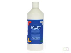 Gallery plakkaatverf, flacon van 500 ml, wit