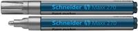 Schneider Lackmarker Maxx 270 silber 1-3mm Rundspitze
