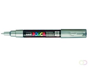 uni-ball Paint Marker op waterbasis Posca PC-1MC zilver