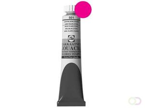 Talens plakkaatverf Extra Fijn tube van 20 ml, permanent roze (magenta)