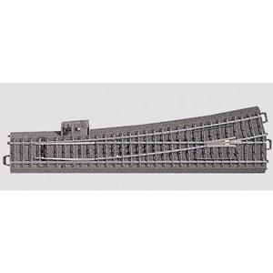 Märklin H0 C-Gleis (mit Bettung) Weiche, schlank, links 236.1mm