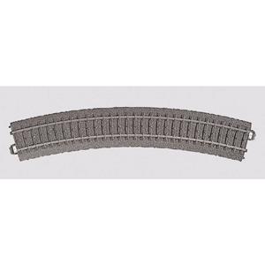 H0 Marklin C-rails (met ballastbed) 24230 Gebogen rails