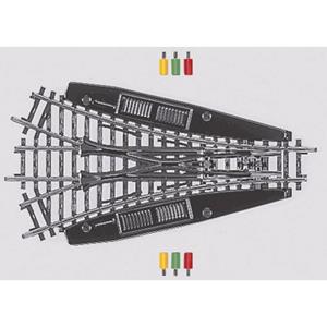 Märklin H0 K-Gleis (ohne Bettung) Dreiwegweiche, symmetrisch 168.9mm 30° 424.6mm