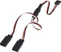 modelcraft Servo Y-Kabel [2x Futaba-Stecker - 1x Futaba-Buchse] 30.00cm 0.14mm²