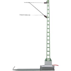 H0 Anschlussmast H0 C-Gleis (mit Bettung), H0 K-Gleis (ohne Bettung) 1St.