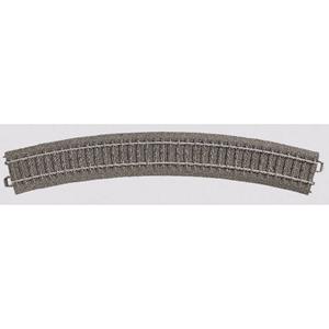 H0 Marklin C-rails (met ballastbed) 24430 Gebogen rails