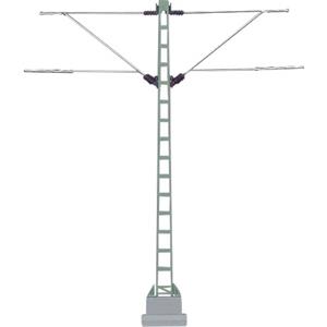 H0 Mittelmast H0 C-Gleis (mit Bettung), H0 K-Gleis (ohne Bettung) 1St.