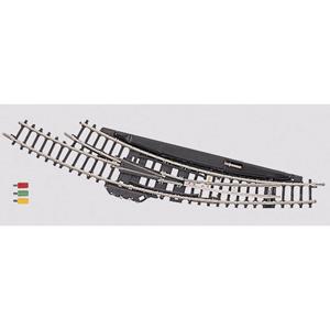 Märklin Z Marklin miniclub rails 8569 Gebogen wissel, Elektromechanisch, Rechts