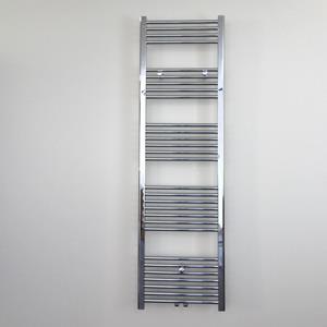 Boss&wessing Designradiator Nile Gobi 170x60cm Chroom (zij- of midden-onderaansluiting)