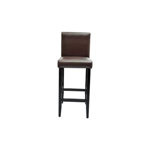 VidaXL Barkrukken modern kunstleer bruin 6 st