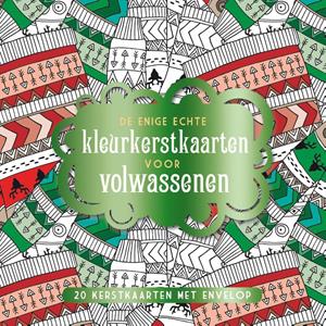 De enige echte Kleurkerstkaarten voor Volwassenen