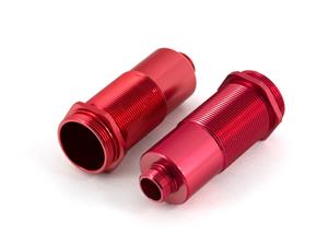 Aluminium Shock Body 16X51MM (RED) (2PCS) (AR330212)