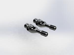 HD Steel Diff Outdrive Universal Joint (2pcs) (AR310738)