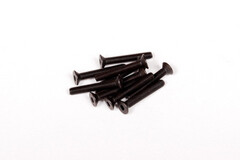 M3x20mm Hex Socket Flat Head - Black (10pcs) (AXA149)