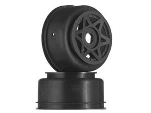 Senton 6s Star Wheel (black) (2pcs) (AR510068)