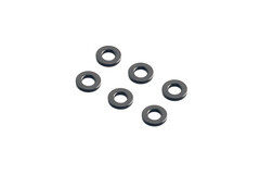 1x6mm Spacer - Grey (6pcs) (AXA1413)