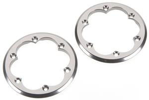 2.2 VWS Machined Beadlock Ring (Grey) (2pcs) (AX08133)