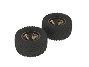 Dboots Copperhead Mt Tyre Set Glued (blackchrome) (2pcs) (AR550004)