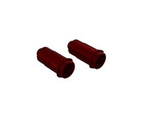 Aluminium Shock Body 16x46mm (red) (2pcs) (AR330386)