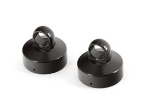 Aluminium Upper Shock Cap (Black) (2PCS) (AR330204)