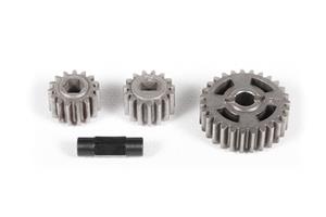 T-Case Gear Set (32P 15T, 32P 15T, 32P 27T) (AX31131)